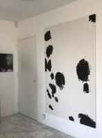 Henk Peeters, nageschilderde koeienhuid, Ophalen