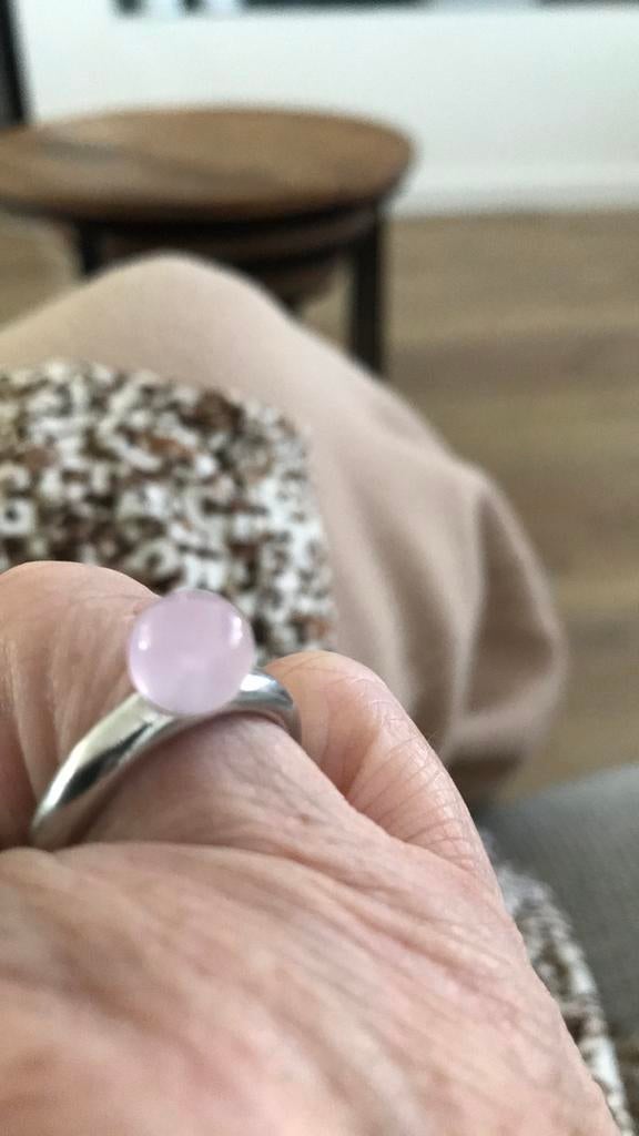 TiSento zilveren ring, mt 18, 18 tot 19, Gebruikt, Ophalen of Verzenden, Dame