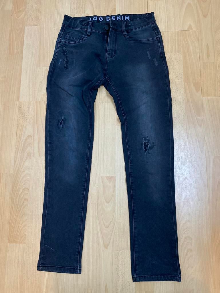 Jog Denim donkergrijs spijkerbroek 164, Ophalen of Verzenden, Nieuw, Jongen, Broek