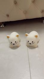 Leuke katten nachtlampjes - set van 2, Huis en Inrichting, Ophalen, Gebruikt