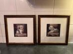 2 schilderijen poedeltje en maltezer, Ophalen, Nieuw, Schilderij, Minder dan 50 cm