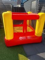 Peuter springkussen met blower €25,-, Ophalen, Gebruikt