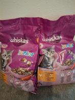 2 nieuwe zakken whiskas junior brokjes van 7 kilo, Ophalen, Kat