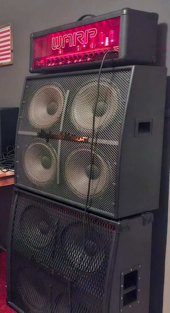 Koop/ruil Hughes & Kettner Warp X buizenversterker metal, Ophalen, Gebruikt, Solid body, Gibson