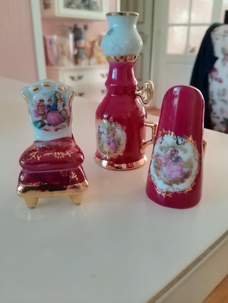 Limoges France spulletjes, Antiek en Kunst, Antiek | Porselein, Ophalen of Verzenden