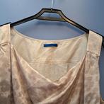 Joop 100% zijde top waterval hals dierenprint bruin S 42600, Bruin, ., Joop, Zo goed als nieuw