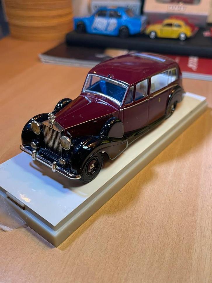 1:43 RexToys Rolls-Royce Phantom IV ‘Queen Elisabeth’ ..45,-, Hobby en Vrije tijd, Modelauto's | 1:43, Zo goed als nieuw, Auto