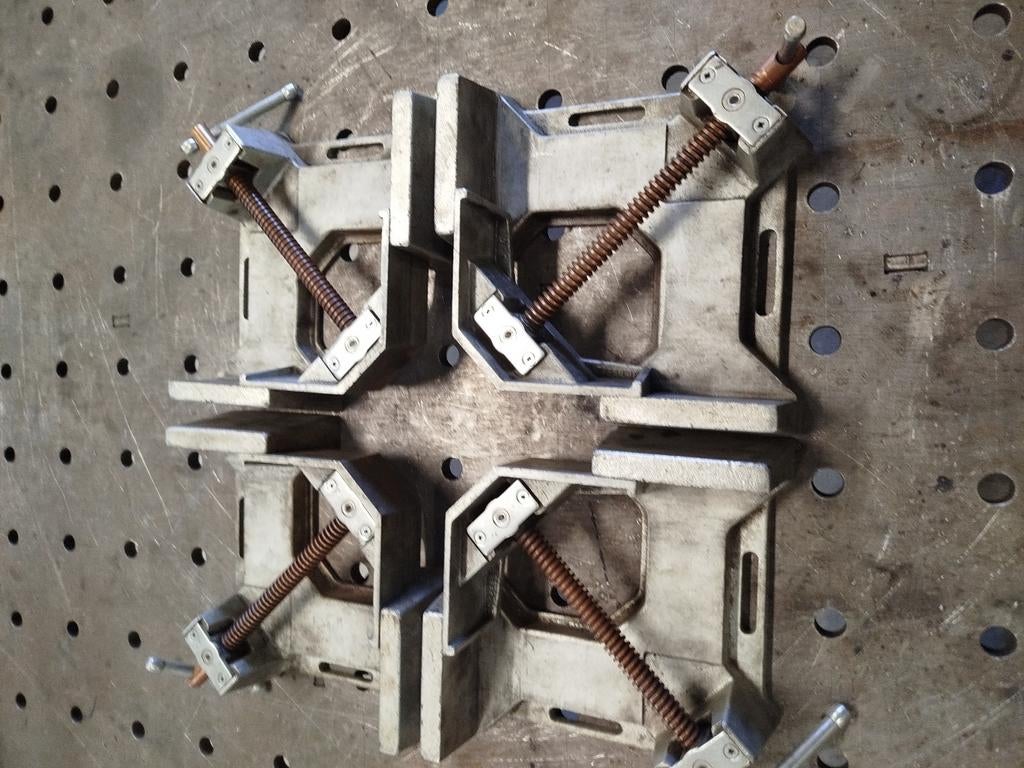 Bessy Hoek Klemmen - Set van 4 voor Laswerk, Ophalen of Verzenden, Gebruikt