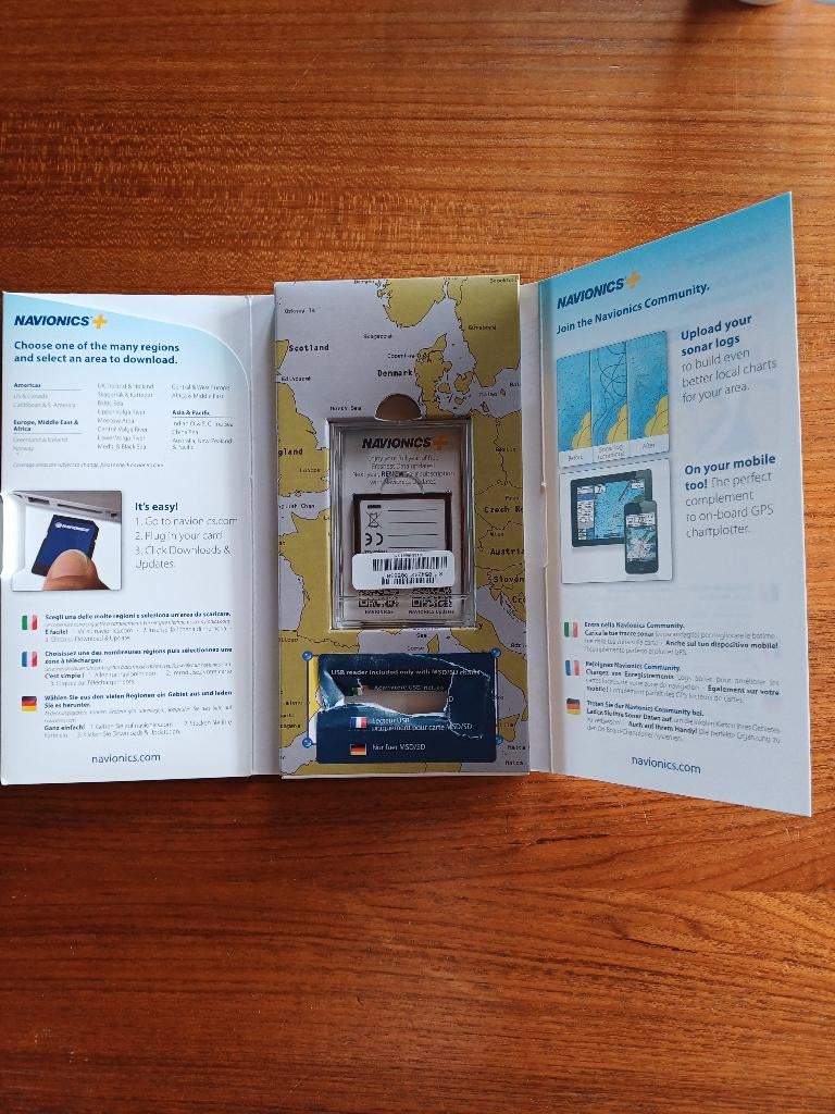 Chartplotter Raymarine kaartje, Ophalen of Verzenden, Zo goed als nieuw