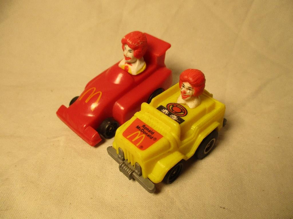 2x autootjes Mac Donald 1987-86, Ophalen of Verzenden