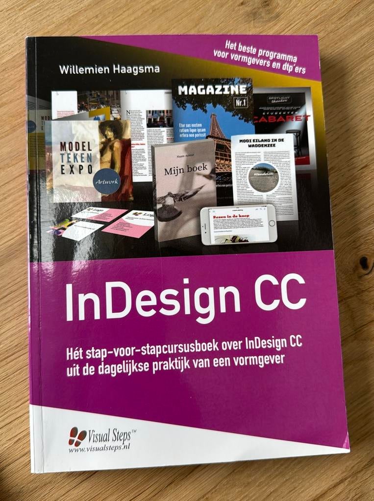 Zo goed als nieuw: indesign CC - Willemien Haagsma, Ophalen of Verzenden, Zo goed als nieuw, Software