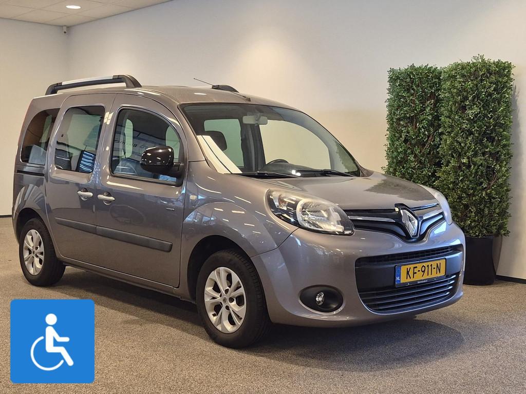 Renault Kangoo Rolstoelauto 3+1 (airco), Auto's, Renault, Bedrijf, Te koop, Kangoo, Aangepast voor mindervaliden, Airbags, Airconditioning