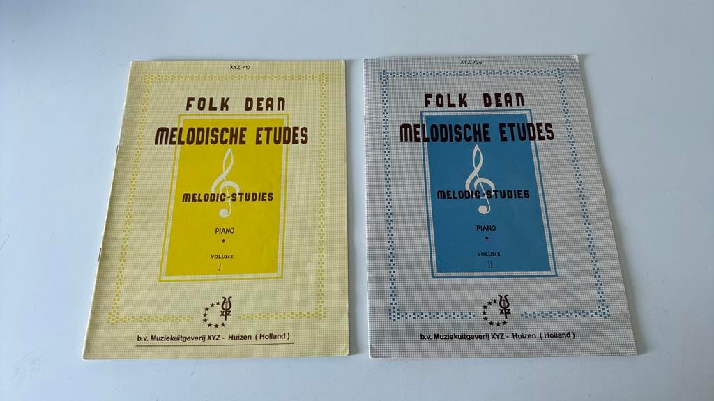 Folk Dean- Melodische etudes, Ophalen of Verzenden, Les of Cursus, Klassiek, Piano
