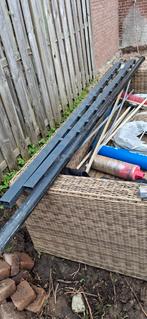 Dubbelstaafmat Hekwerk 2x Hekken + 1 xPaal, Ophalen, Met poort, Gebruikt, Dubbelstaafmat hekwerk