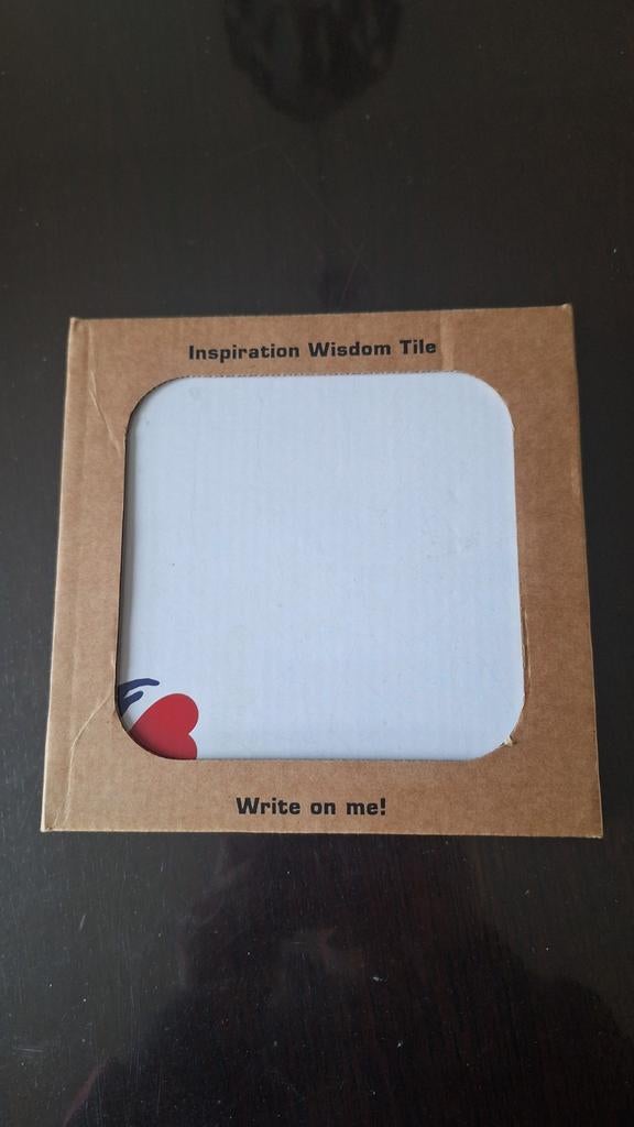 Nieuwe Dutch Design Wisdom Tile - Inspiratie Tegel, Ophalen of Verzenden