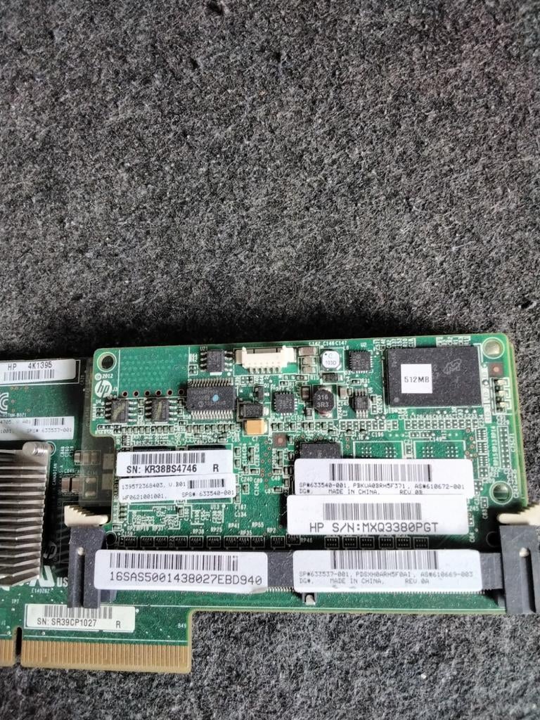 HP Smart Array P410 512MB Cache RAID Controller, Ophalen of Verzenden, Gebruikt