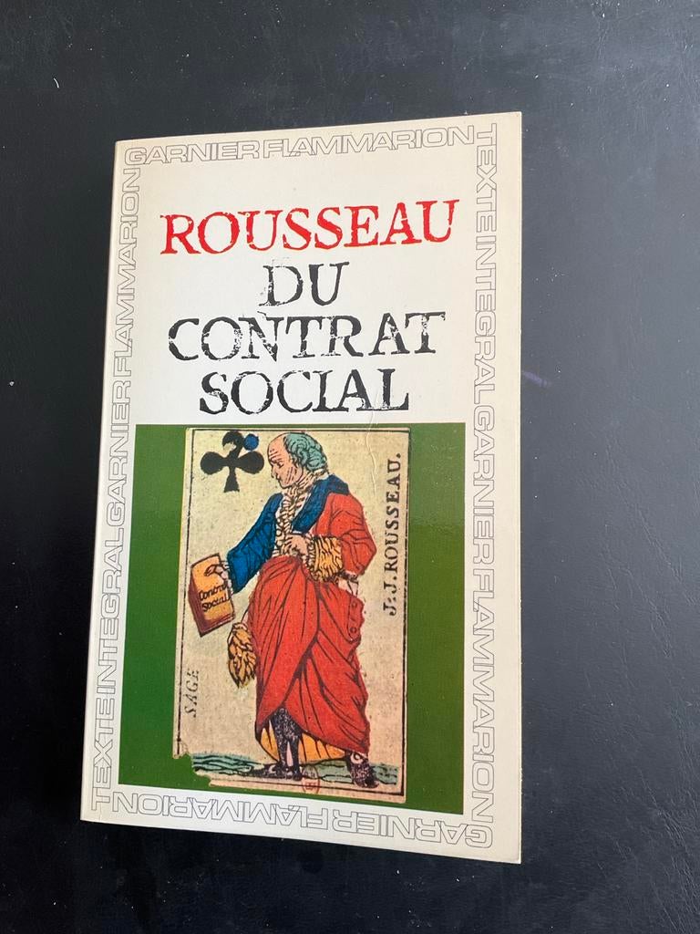 Du Contrat Social - Rousseau (Garnier Flammarion), Boeken, Gelezen, Europa overig, Rousseau, Ophalen of Verzenden