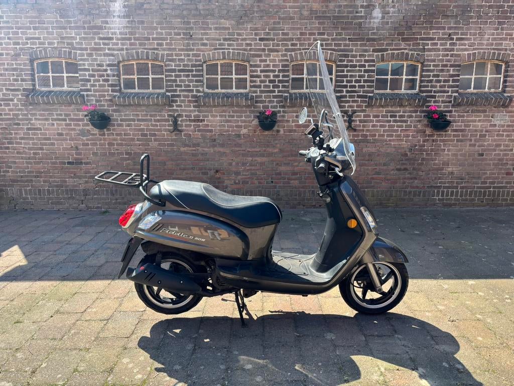 SYM Fiddle II 50 – nette 50cc scooter – 69xx km, Ophalen, Maximaal 45 km/u, Zo goed als nieuw, Benzine