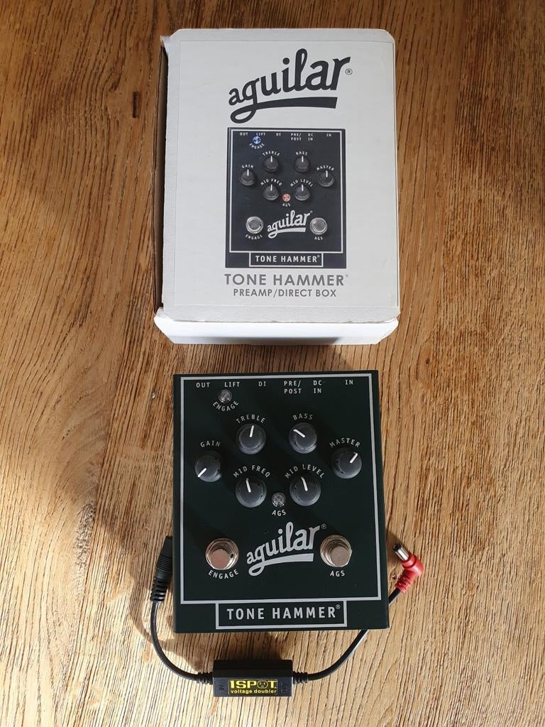 Aguilar Tone Hammer bass pre amp, Muziek en Instrumenten, Ophalen of Verzenden, Zo goed als nieuw