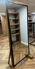 Verrijbare spiegel winkelinrichting 205 x 85, Ophalen, Zo goed als nieuw, Rechthoekig, Minder dan 100 cm