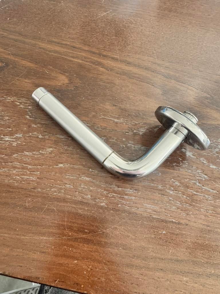 Rvs deurkruk 14 sets, Ophalen of Verzenden, Zo goed als nieuw, Rvs, Klink of Kruk