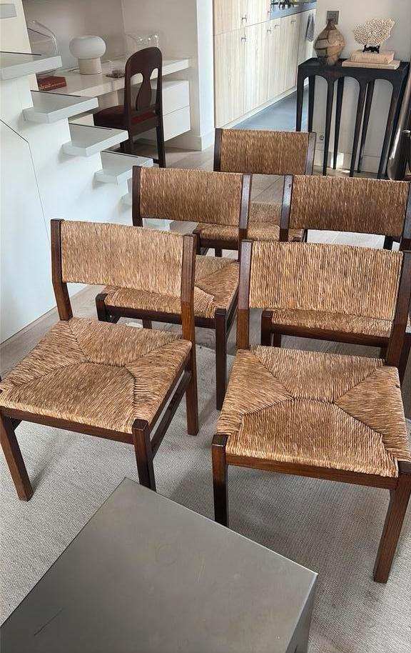 5x Vintage design stoelen Martin Visser voor Spectrum SE82, Gebruikt, Bruin, Ophalen of Verzenden, Vijf, Zes of meer stoelen