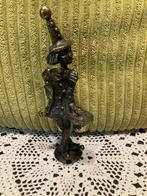 Beeldje Clown, brons, Corry Ammerlaan (100426c), Ophalen of Verzenden, Brons