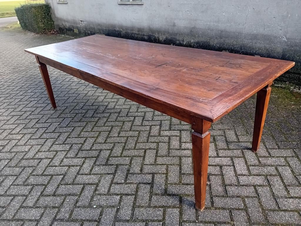 Lange tafel oud, Ophalen of Verzenden