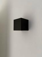 Moderne Zwarte Wandlamp 1x - Up & Down Lichteffect, Ophalen of Verzenden, Nieuw, Metaal