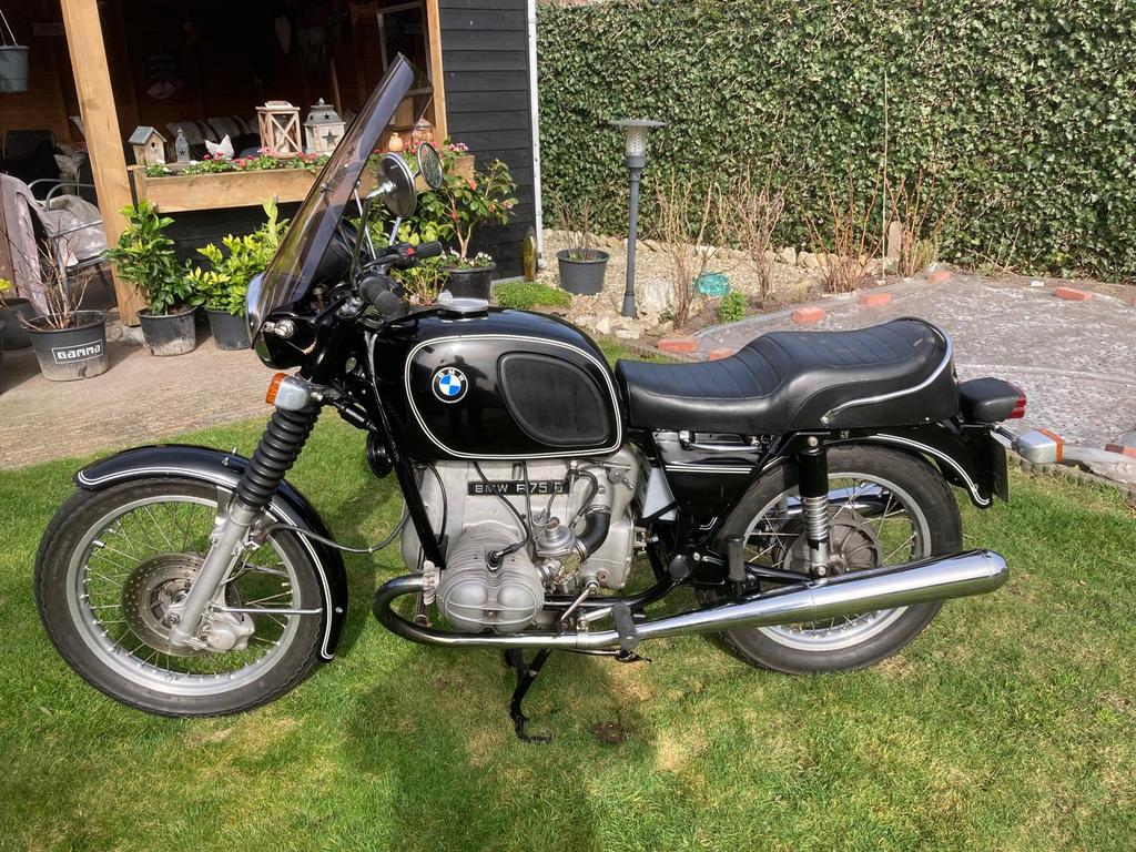 BMW R75 6 1975 ZEER MOOIE STAAT, Motoren, Toermotor