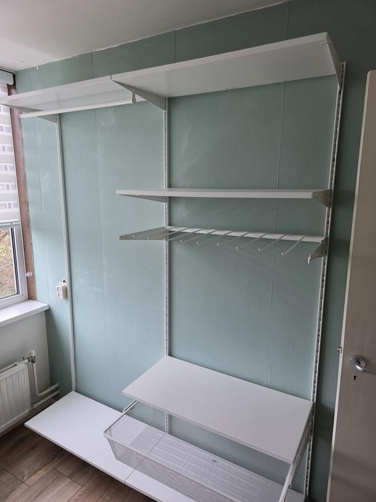 IKEA Boaxel inloopkastsysteem, Huis en Inrichting, Overige materialen, Zo goed als nieuw, 200 cm of meer, 25 tot 50 cm