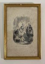 Antieke Franse lijst M. de Sartines et Mme Dubarry, Ophalen of Verzenden