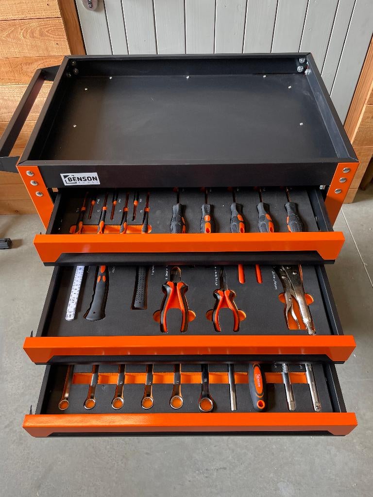 Gereedschapswagen -Gereedschapskar -Gereedschapskist -Nieuw, Ophalen, Gevuld, Nieuw