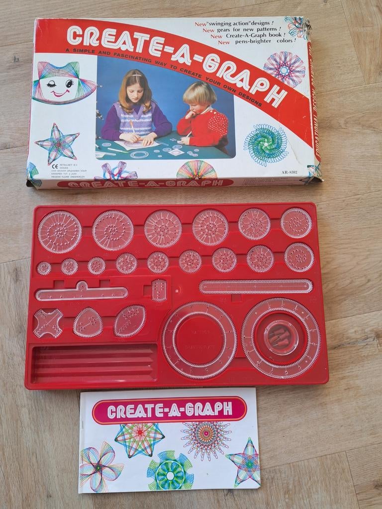 Create-a-graph, Ophalen of Verzenden, Gebruikt