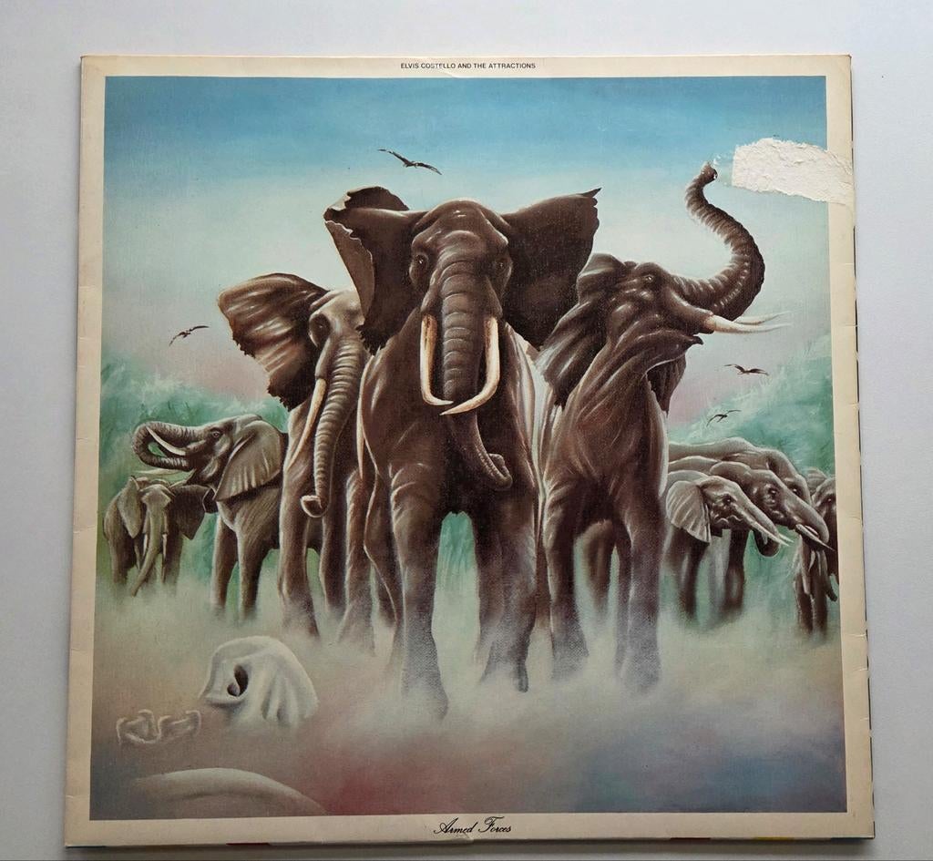 Elvis Costello - Armed Forces 1e NL persing 1979, Ophalen of Verzenden, Zo goed als nieuw, 12 inch, Poprock