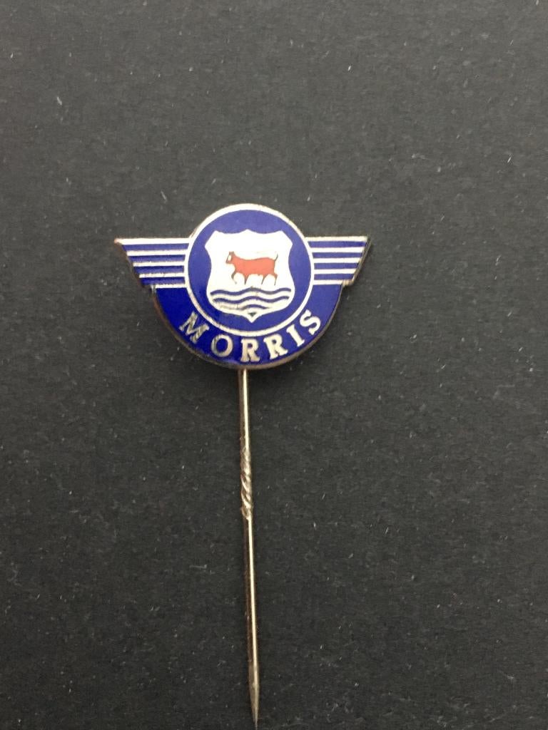 Speldje MORRIS AUTO EMAILLE (A5), Ophalen of Verzenden, Gebruikt, Overige onderwerpen