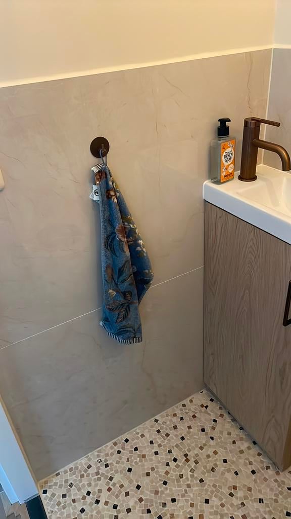 Wandtegels marmer beige, Doe-het-zelf en Verbouw, Tegels, Ophalen, Zo goed als nieuw