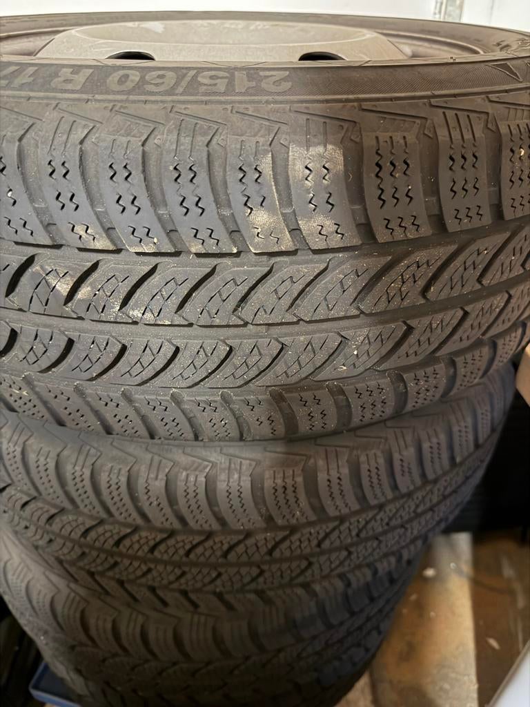 Volkswagen Transporter winterbanden, Banden en Velgen, 17 inch, Bestelwagen, Gebruikt