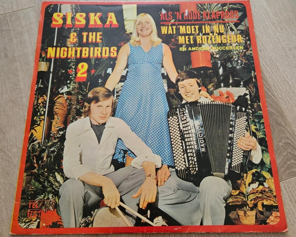 Siska & the nightbirds 2, Ophalen of Verzenden, Zo goed als nieuw, 12 inch, Levenslied of Smartlap