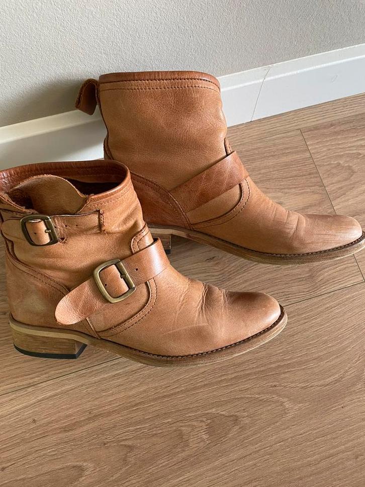 Leren enkellaarsjes Clic maat 37/37,5, Kleding | Dames, Schoenen, Gedragen, Lage of Enkellaarzen, Bruin, Ophalen of Verzenden