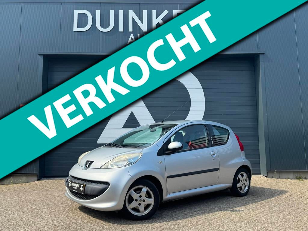 Peugeot 107 1.0-12V XS Urban Move, Voorwielaandrijving, Stof, Gebruikt, Zwart