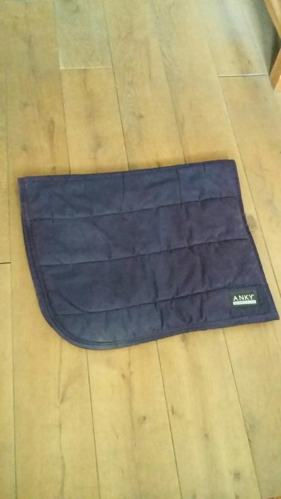 Anky pad dressuur dekje Full Donkerblauw, Dieren en Toebehoren, Ophalen of Verzenden, Zo goed als nieuw, Dekje