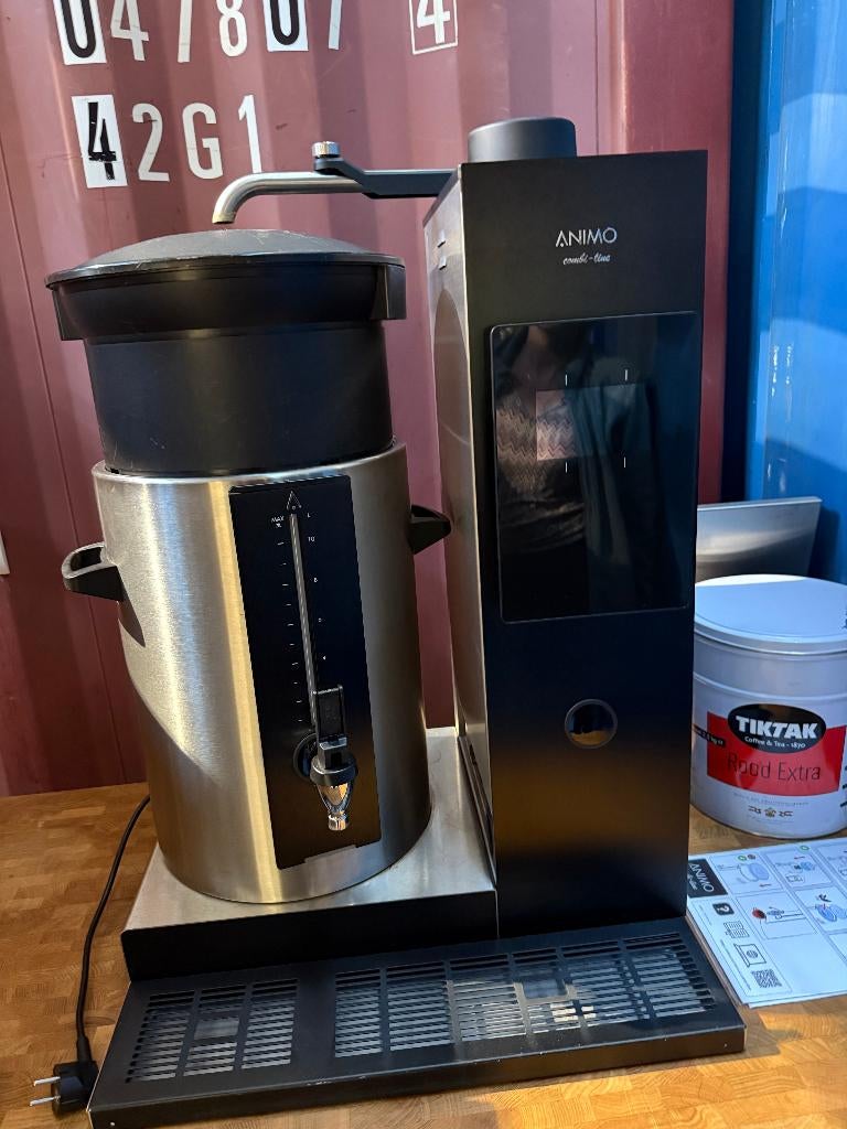 Animo Koffiezetter Combi-line, 10 kopjes of meer, Koffiemachine, Gemalen koffie, Ophalen of Verzenden