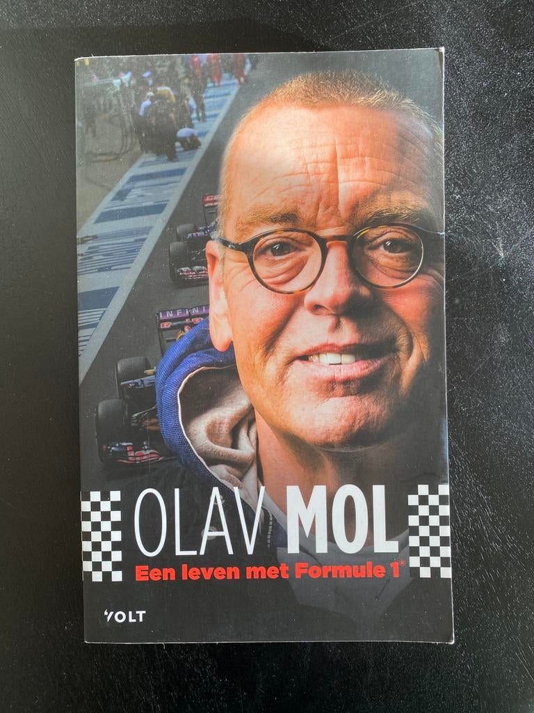 Olav Mol een leven met Formule 1, Ophalen of Verzenden, Zo goed als nieuw