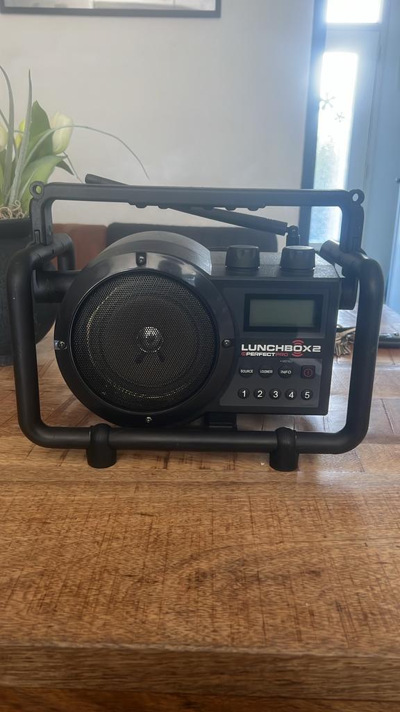PerfectPro Lunchbox 2 Bouwradio - Robuust en Krachtig, Ophalen, Gebruikt, Bouwradio