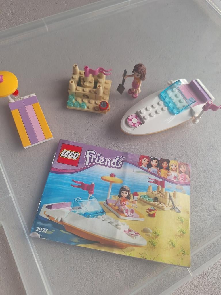 Lego Friends Boot met Accessoires 3937, Ophalen, Zo goed als nieuw, Complete set, Lego
