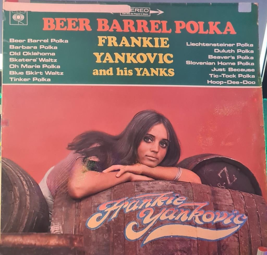 Frankie Yankovic - Beer Barrel Polka Polka LP (Stereo), Ophalen of Verzenden, 1960 - 1969, Gebruikt, 12 inch