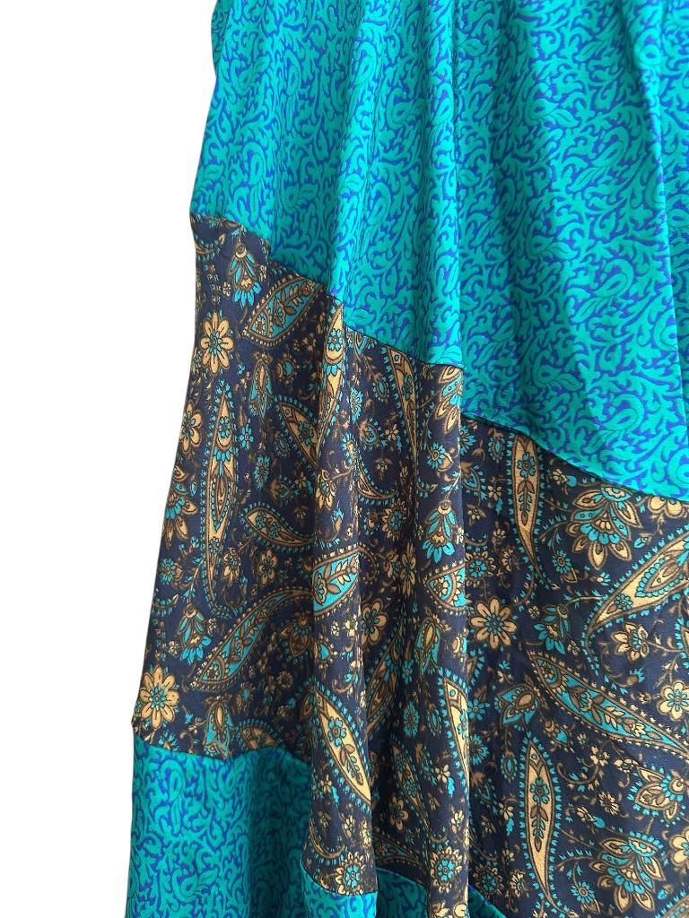 Sissel Edelbo rok S/M, Blauw, Ophalen of Verzenden, Zo goed als nieuw, Onder de knie