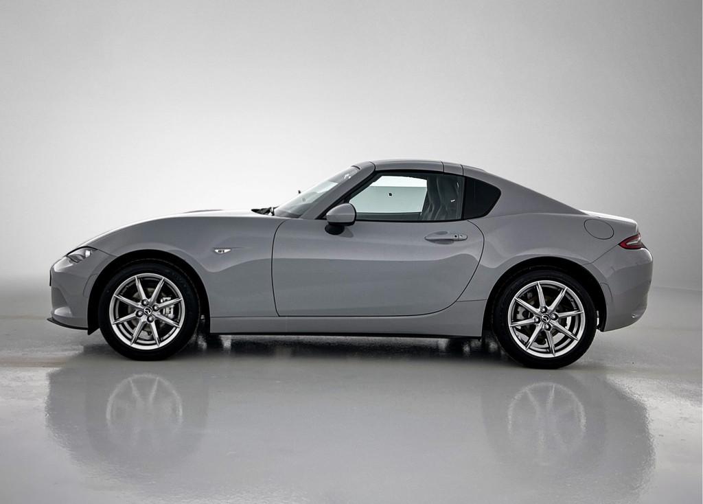 Mazda MX-5 RF 1.5 SkyActiv-G 132 Exclusive-Line (bj 2025), Auto's, Mazda, 12 maanden, Achterwielaandrijving, Zwart, 132 pk
