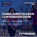 Halve Lentemarathon Amstelveen startbewijs, Eén persoon, Maart